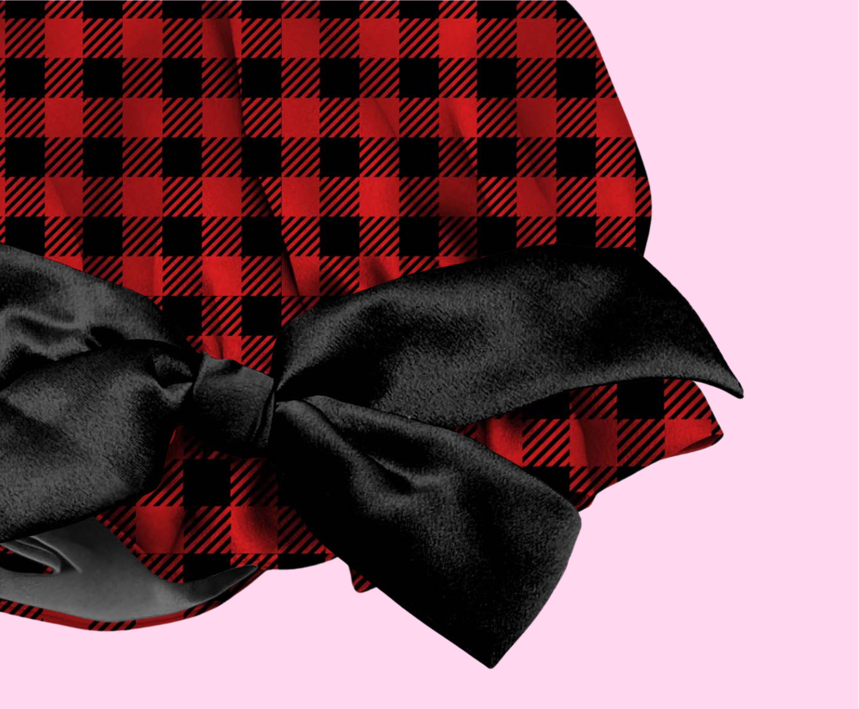 Plaid & Protected Bonnet