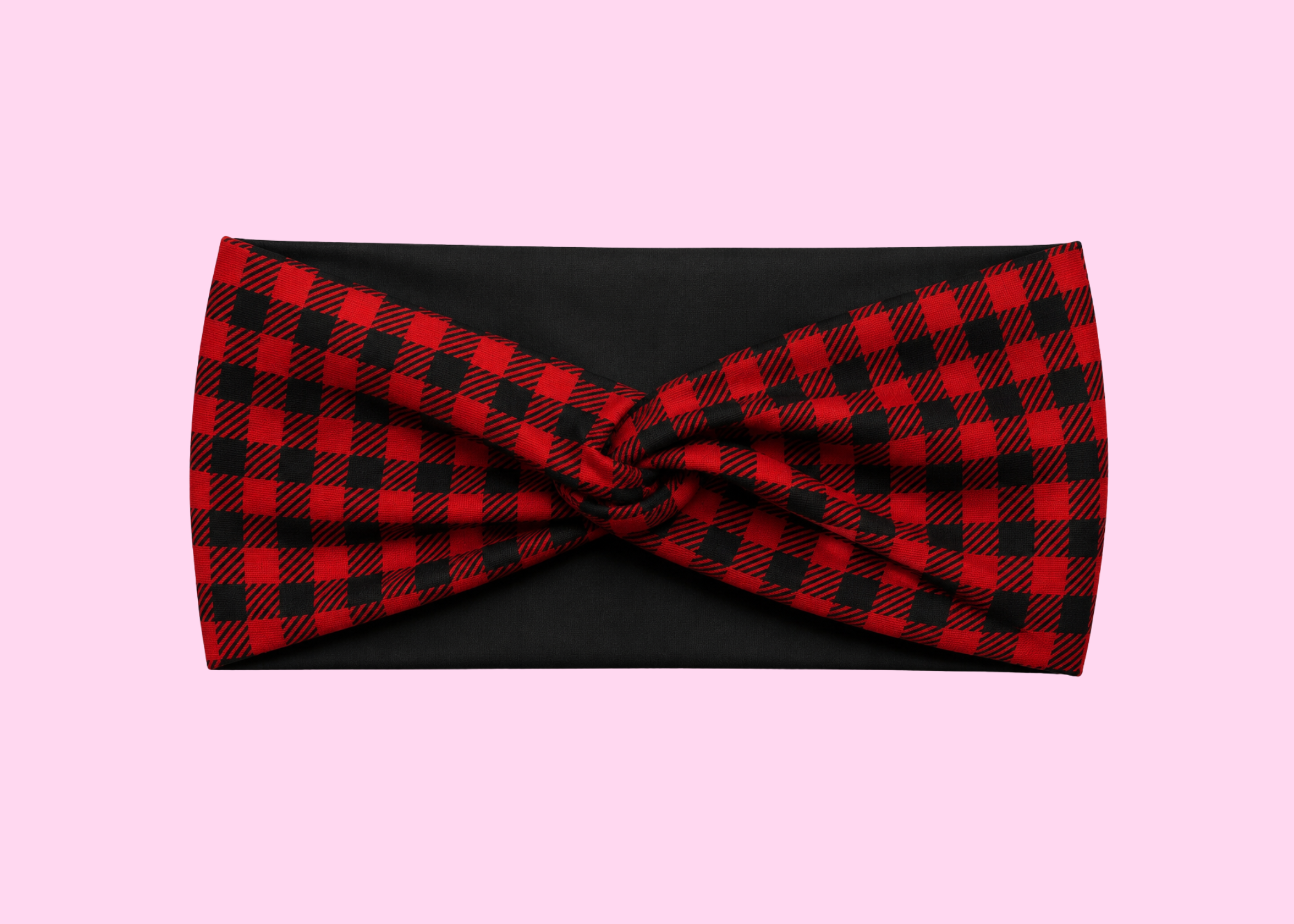 Plaid & Protected Headband